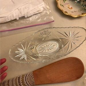 Clear Glass Decorative Bowl